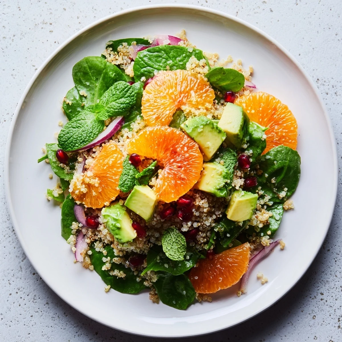 Fresh Citrus Avocado Quinoa Bowl