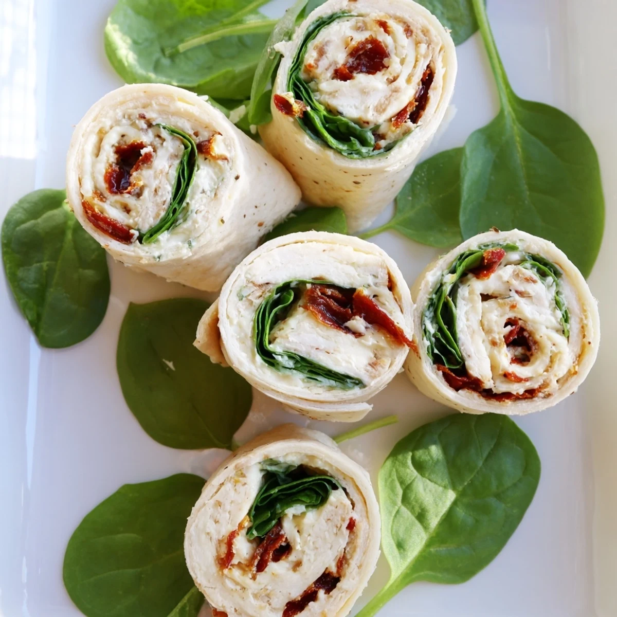 Enjoy creamy, flavorful sun-dried tomato turkey roll-ups with a savory blend perfect for sharing.
