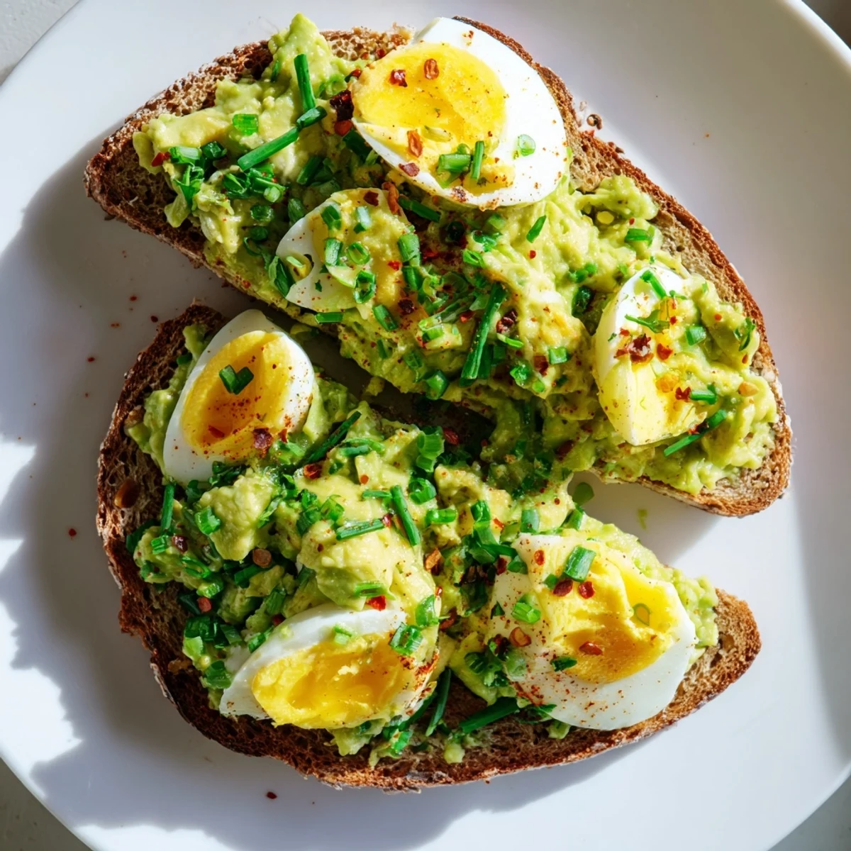 Avocado Egg Smash Toast
