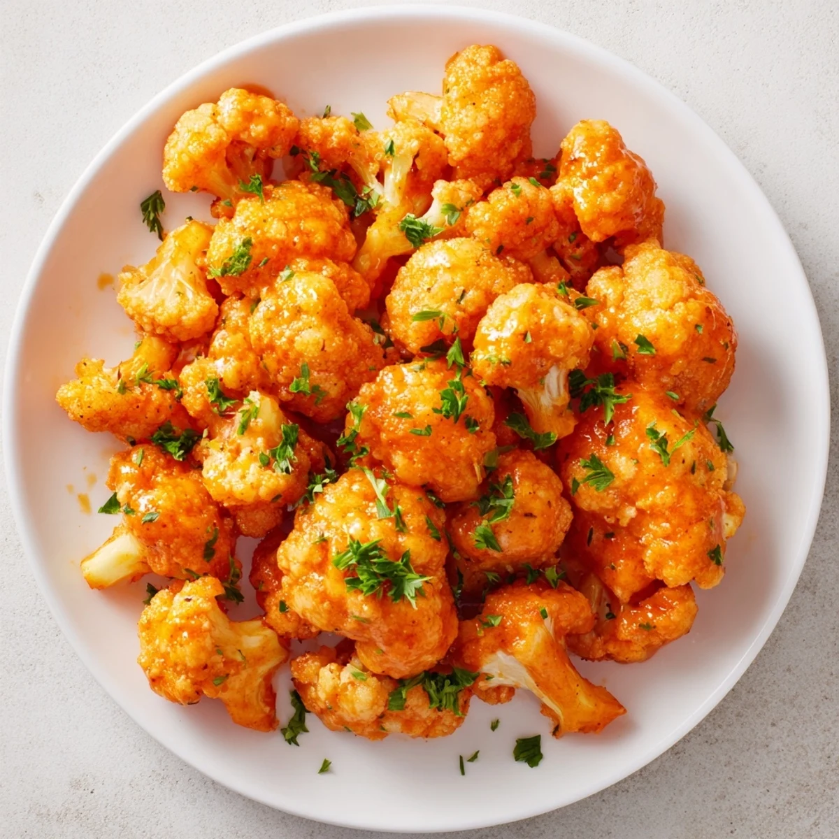 Buffalo Cauliflower Bites