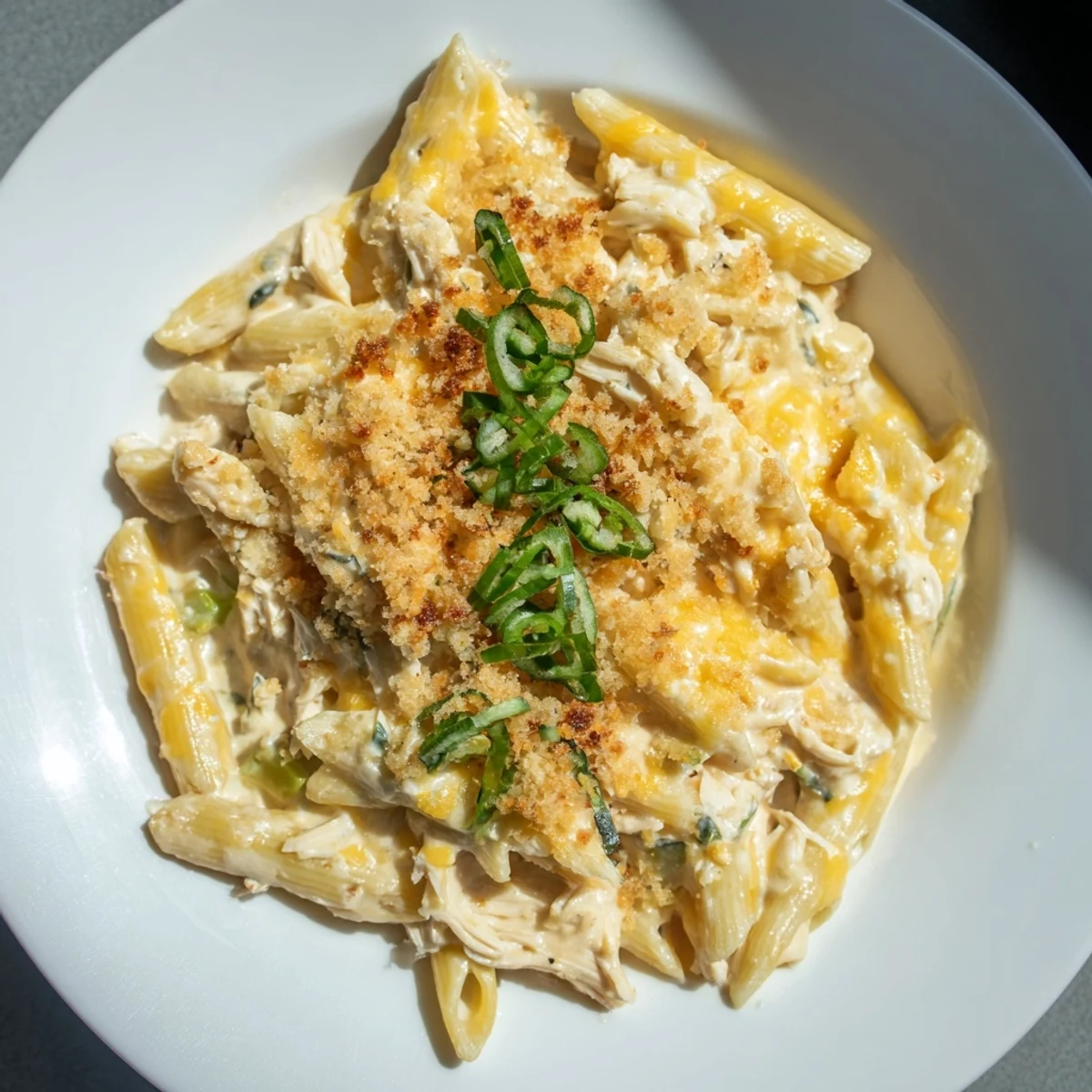 jalapeño popper chicken pasta