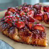 Fresh Strawberry Galette Almond