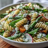 Spring Pasta Lemon Radishes