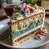 Pastel Ombre Spring Cake