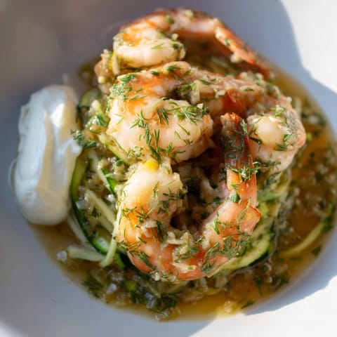 Light Bright Lemon Herb Shrimp