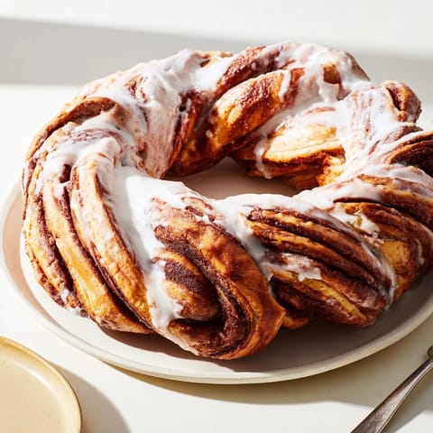 Cinnamon Roll Pull-Apart Wreath