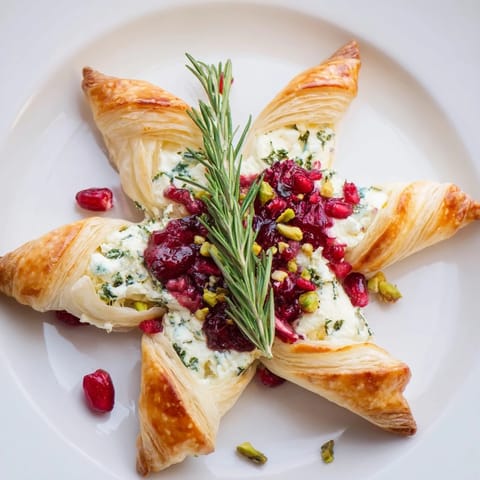 Cranberry Christmas Star Appetizer