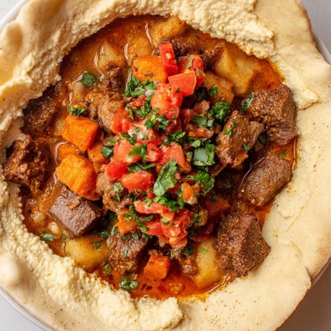Hearty Yemeni Saltah Stew