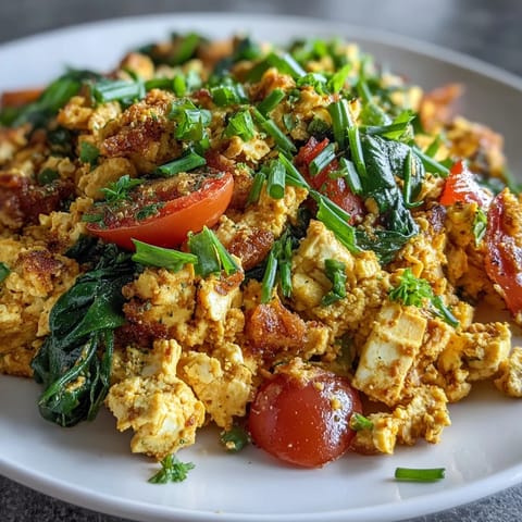 Flavorful Tofu Scramble