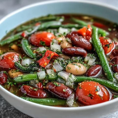 Three-Bean Salad Soup