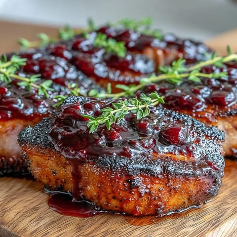 Tangy Black Currant Glaze