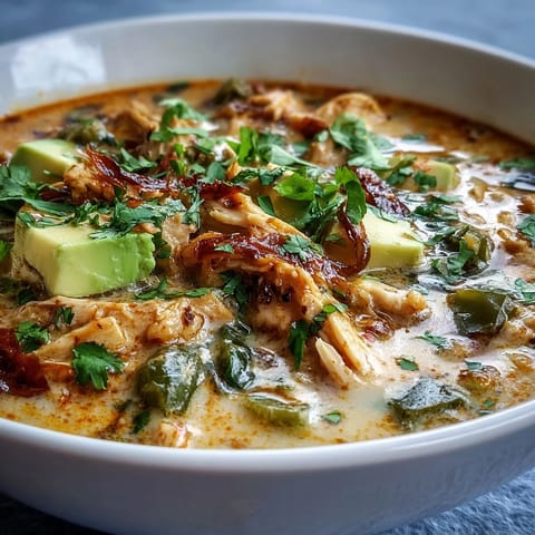 Keto Creamy Chicken Enchilada