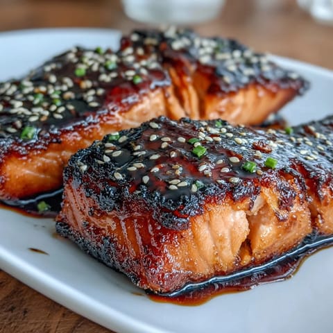 Teriyaki Glazed Salmon