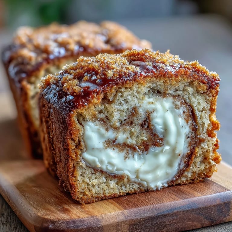 Slices of Cream Cheese Cinnamon Swirl Protein Loaf topped with nut butter, ideal for a high-protein snack or brunch.