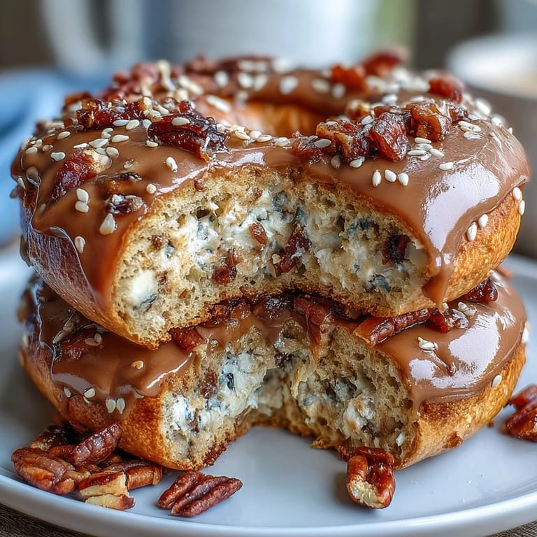 Chewy high-protein cottage cheese bagels with a crisp crust, perfect for breakfast with cream cheese or avocado.