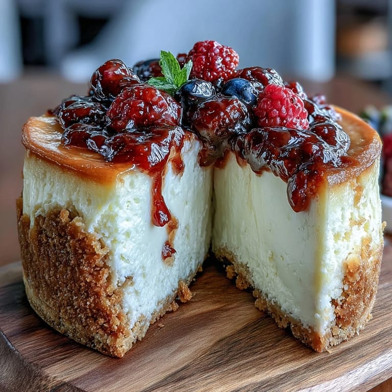 Creamy lemon cheesecake filling layered with buttery graham cracker crust in individual jars.